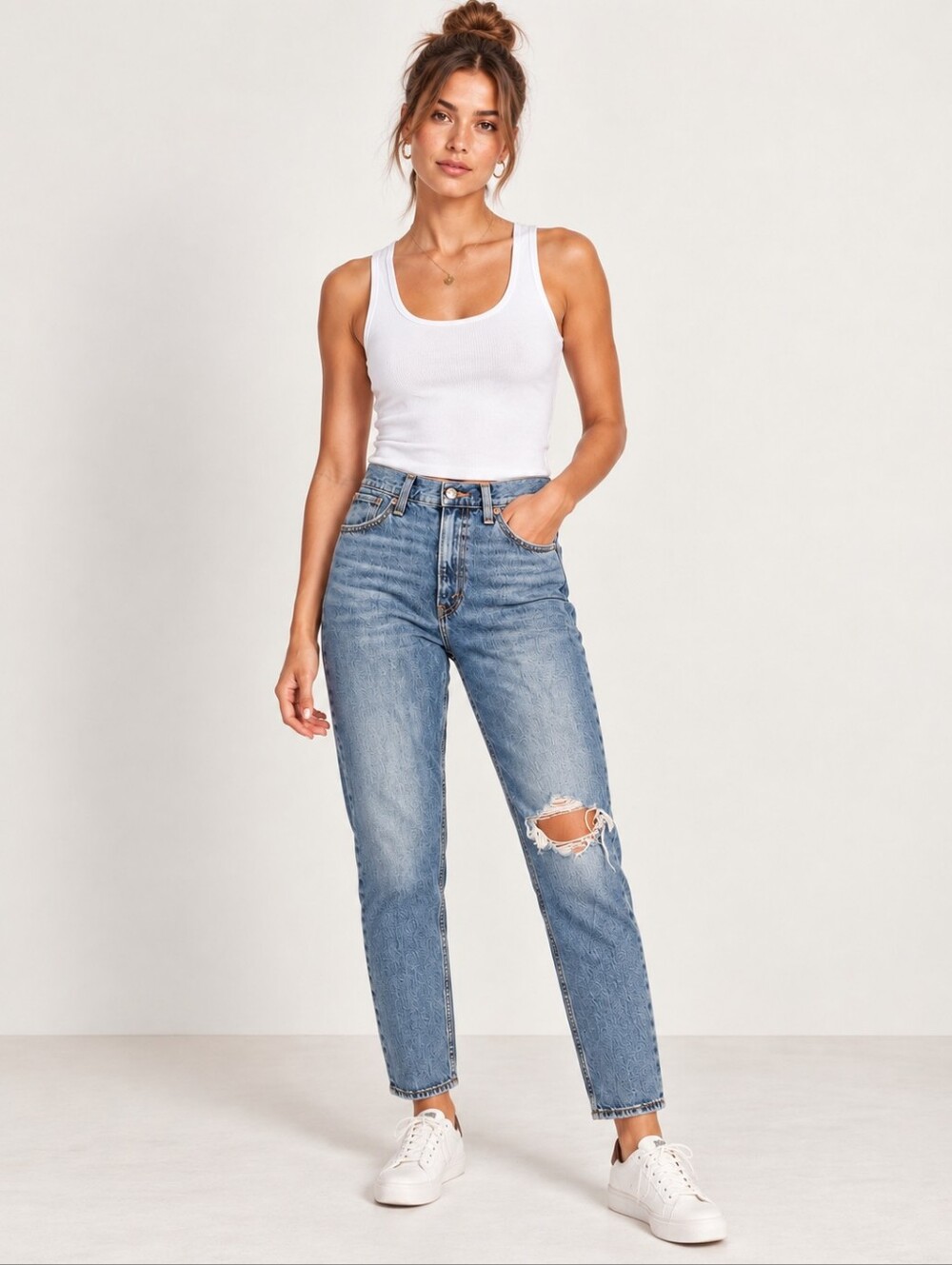 ❤️ LEVI'S PREMIUM HIGH RISE 80'S MOM JEANS, TAPERED LEG, 2 (26)